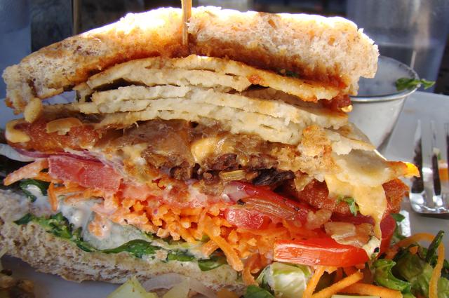 Vegan burger Vegan burger